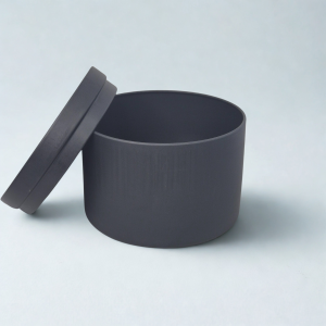 Metal Candle Tin - Black