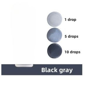 Black Grey Candle Liquid Dye - 10ml