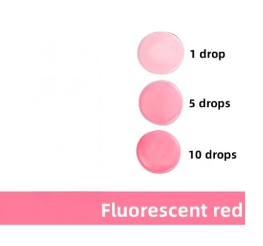 Fluorescent Red Candle Liquid Dye - 10ml