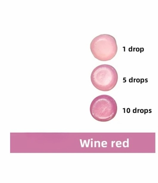 Wine Red Candle Liquid Dye - 10ml